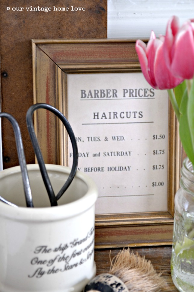 vintage home love Farmhouse Bathroom