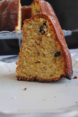 Orange buttermilk Bundt Cake o Bundt cake de naranja