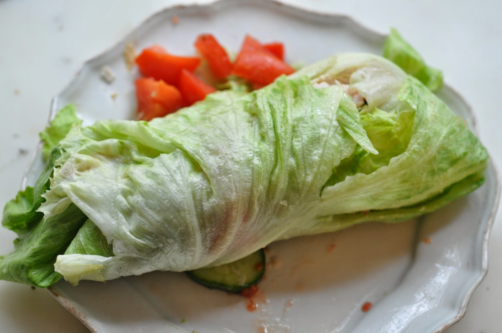 Life of a Wise Wife Lettuce Wrap Lunch