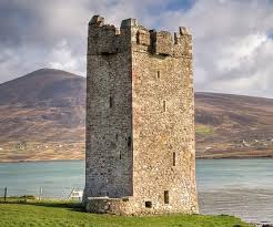 A Castle Tower on Achill Island