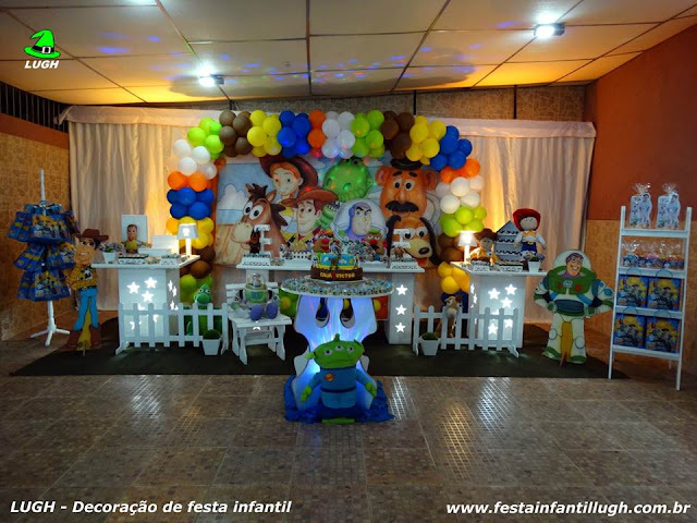 Toy Story - Decoração provençal luxo Decoração festa Toy Story - Aniversário infantil - Provençal luxo