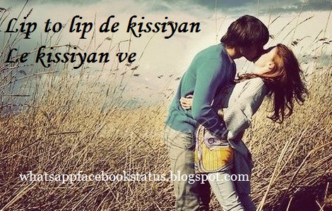 Kiss Lips Romantic Love Whatsapp Status Facebook Status