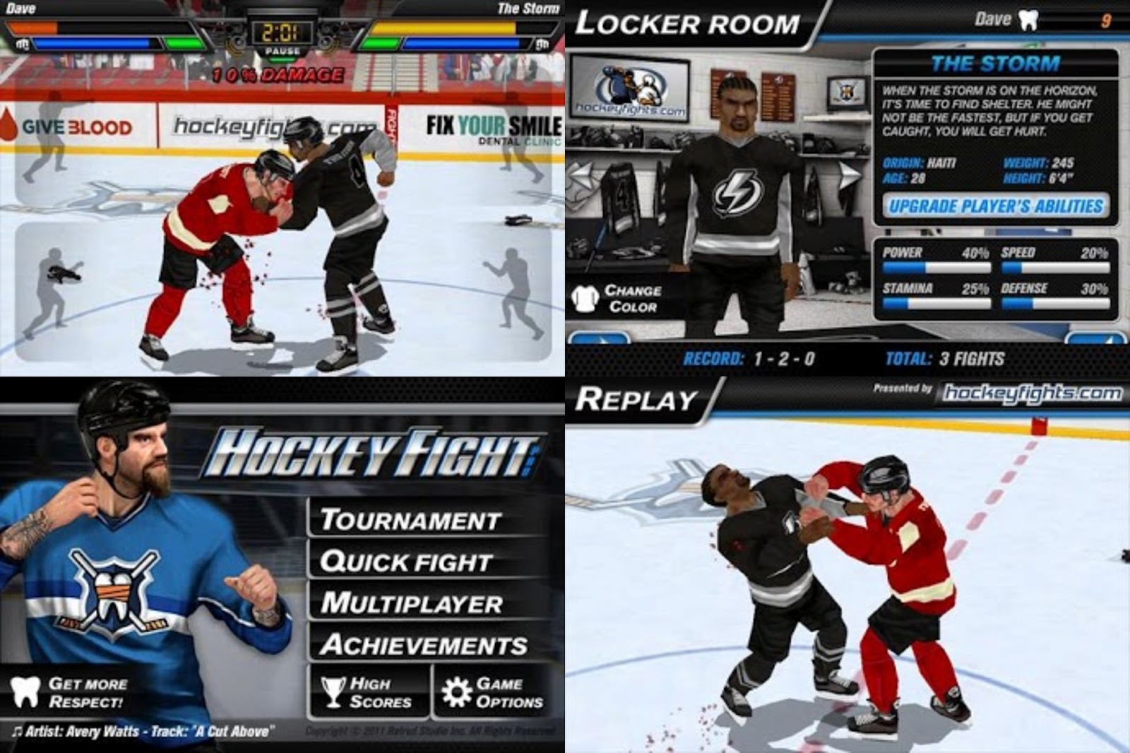 Hockey Fight Pro v1.5.1 APK Android Games Download