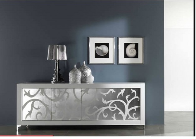 12 Diseños de Muebles para Salas de Metal - Elegantes y con Clase