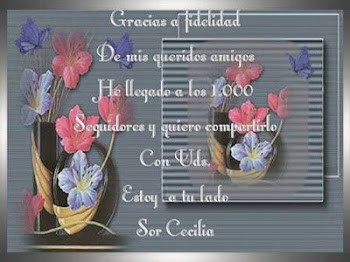 Gracias Sor Cecilia