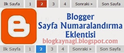 sayfa numaralandırma blogger sayfa numaralandırma eklentisi