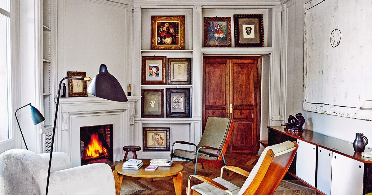 Die-Wohngalerie: Ganz im Pariser Stil der 1930er/1950er Jahre in Barcelona