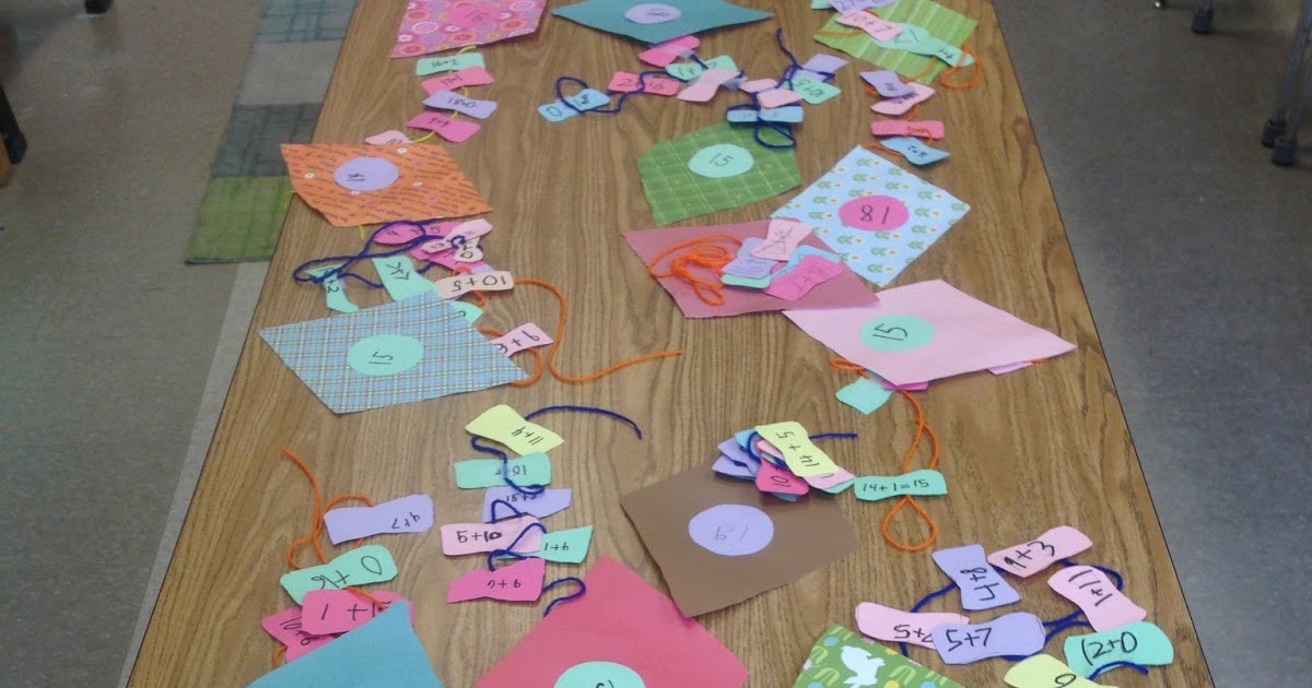 A Sunny Day in First Grade: Addition Kites!