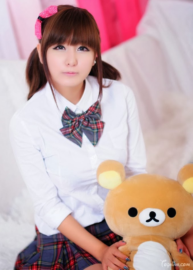 girl xinh hàn quốc khoe hàng