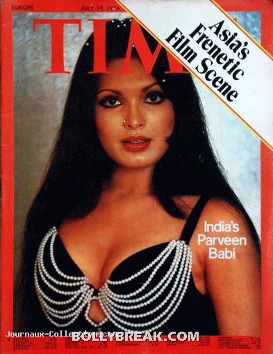 parveen babi time magazine cover 1976 - Parveen Babi  Bikini Pics