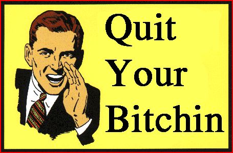 quit your crying