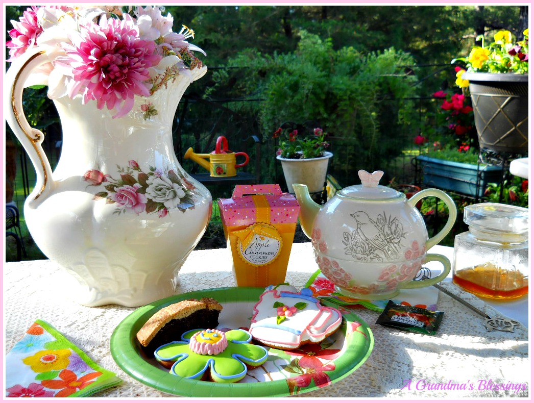 A Grandma's Blessings Enjoying Mother's Day Goodies