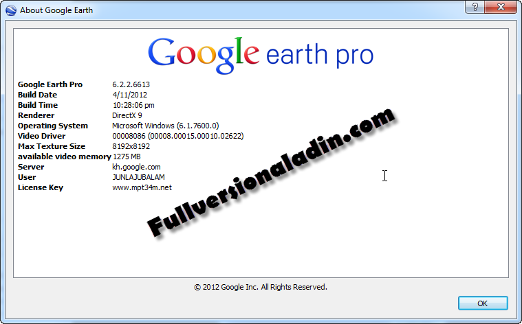 Google earth Google earth