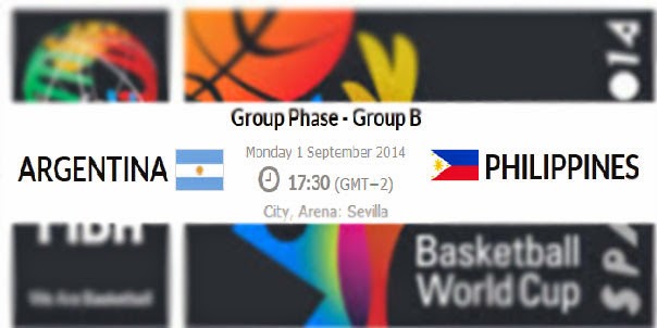 Watch Replay: Philippines 'Gilas' Versus Argentina Live Updates and Game Results of FIBA 2014