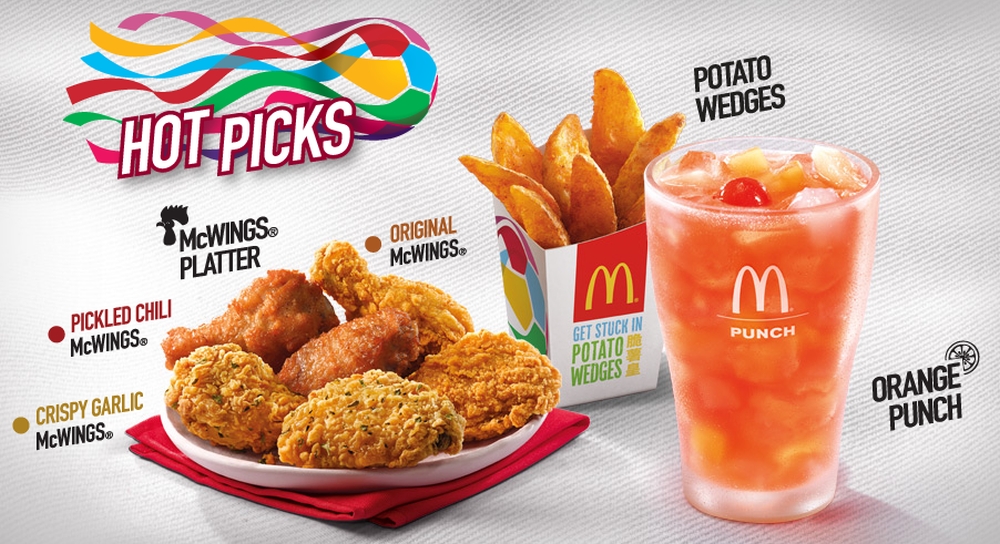 Around the World McDonald's Piles Thin, Square Beef Patties in New