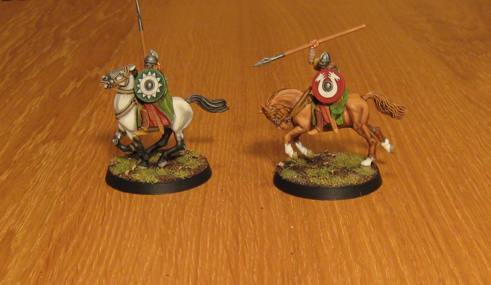 Kevin's Miniatures & Hobby Table Tutorial Painting Horses, 28mm