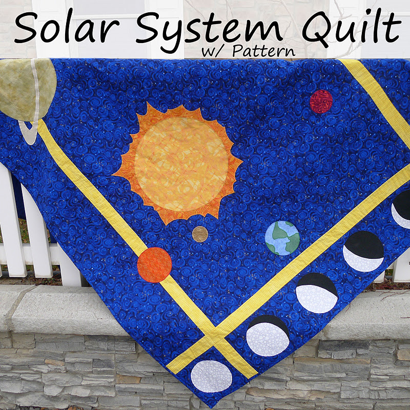 Pieces by Polly Solar System Quilt (Pattern Included)