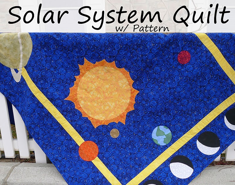 Pieces by Polly Solar System Quilt (Pattern Included)