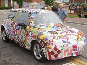 If you sleep in your car, your already covered by a quilt