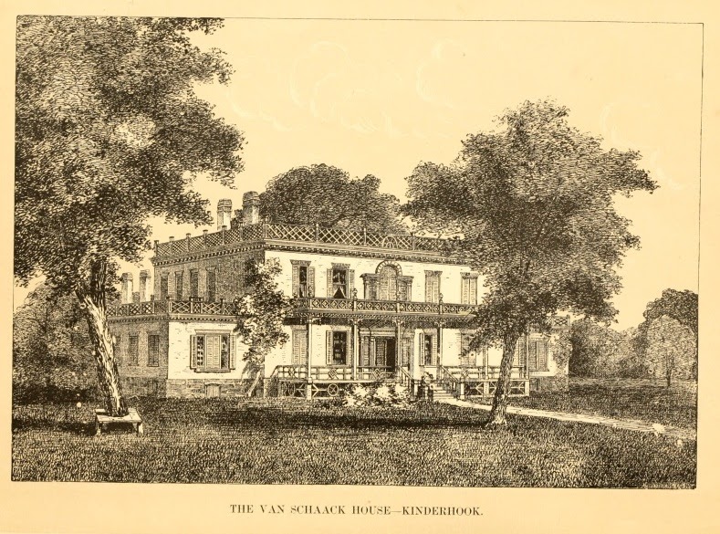 Old Pictures of Columbia County NY The Van Schaak House, Kinderhook NY