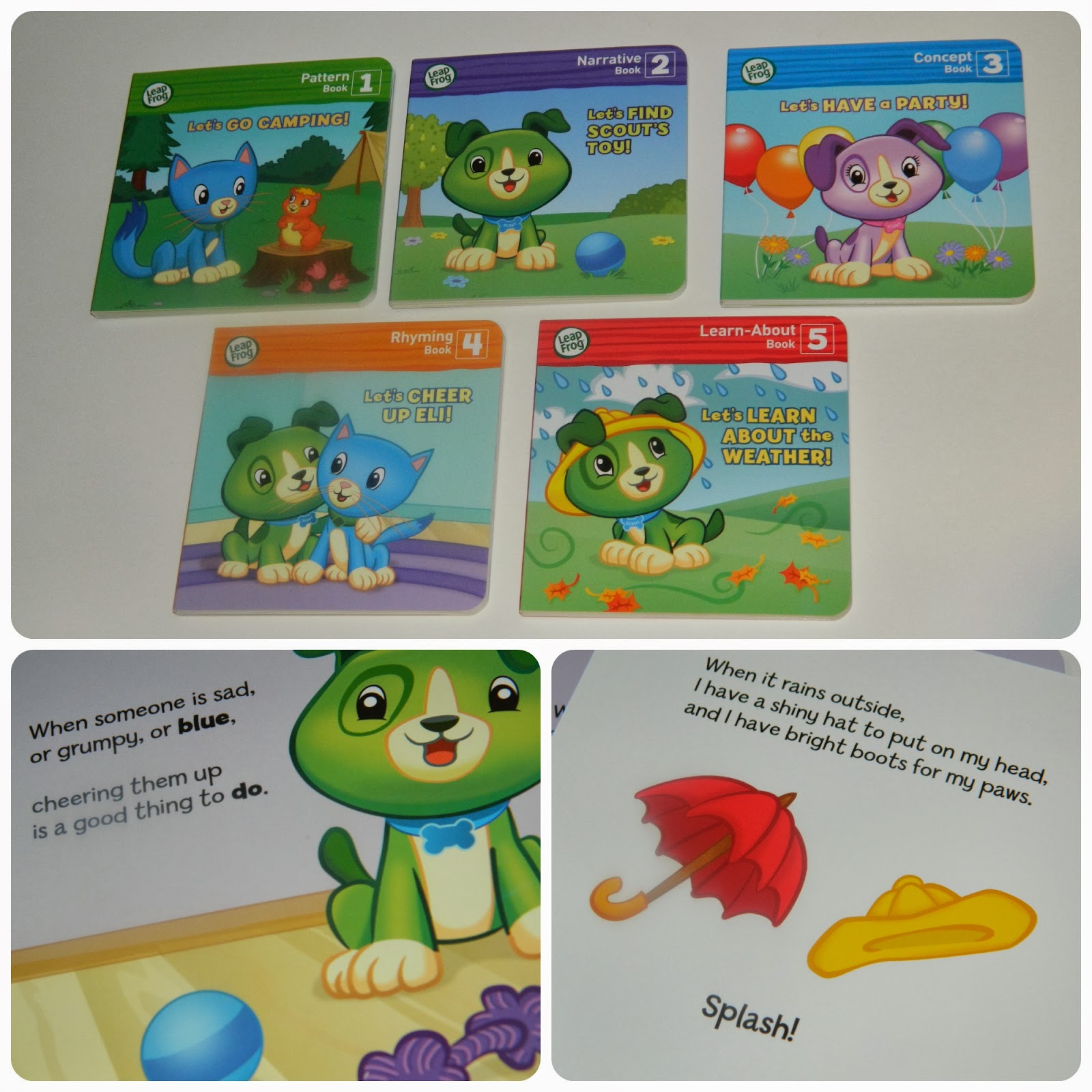 Read with Me Scout from LeapFrog Accompanying Books