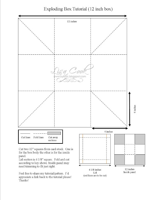 exploding box template from crayons to copics card ideas free designs exploding box tutorial and pattern 12 exploding box template from crayons to copics card ideas free designs exploding box tutorial and pattern 12