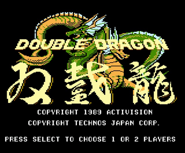 Double Dragon - Technos (Video Game, 1987) - Japan