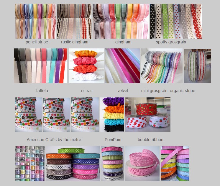 paperandstring Ribbons Galore!