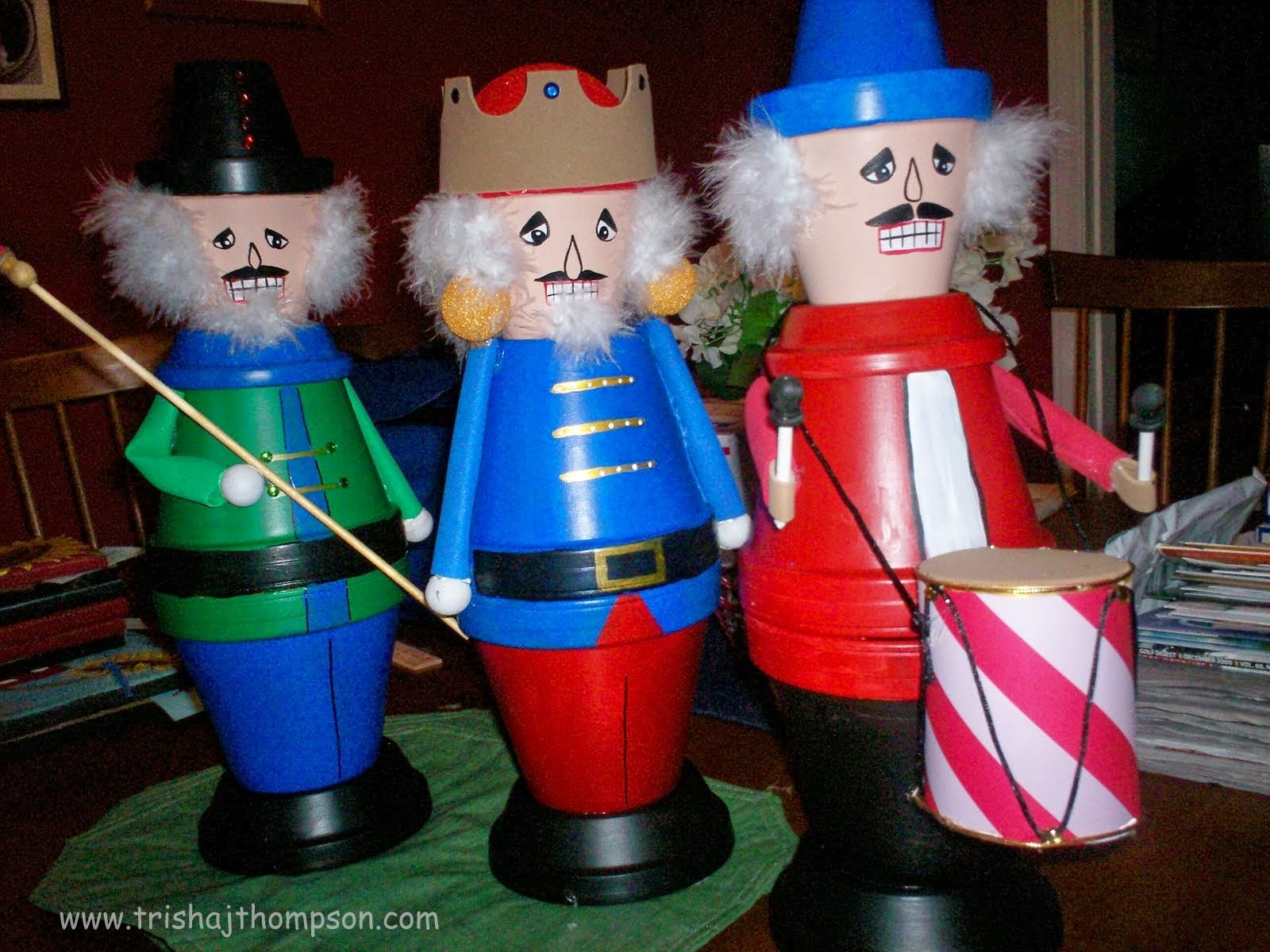 Trisha J Thompson Flower Pot Nutcrackers?