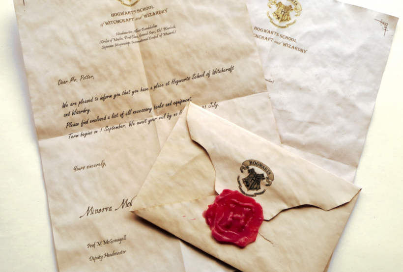 DIY Hogwarts Letter With Envelope and Hogwarts Seal - More Than