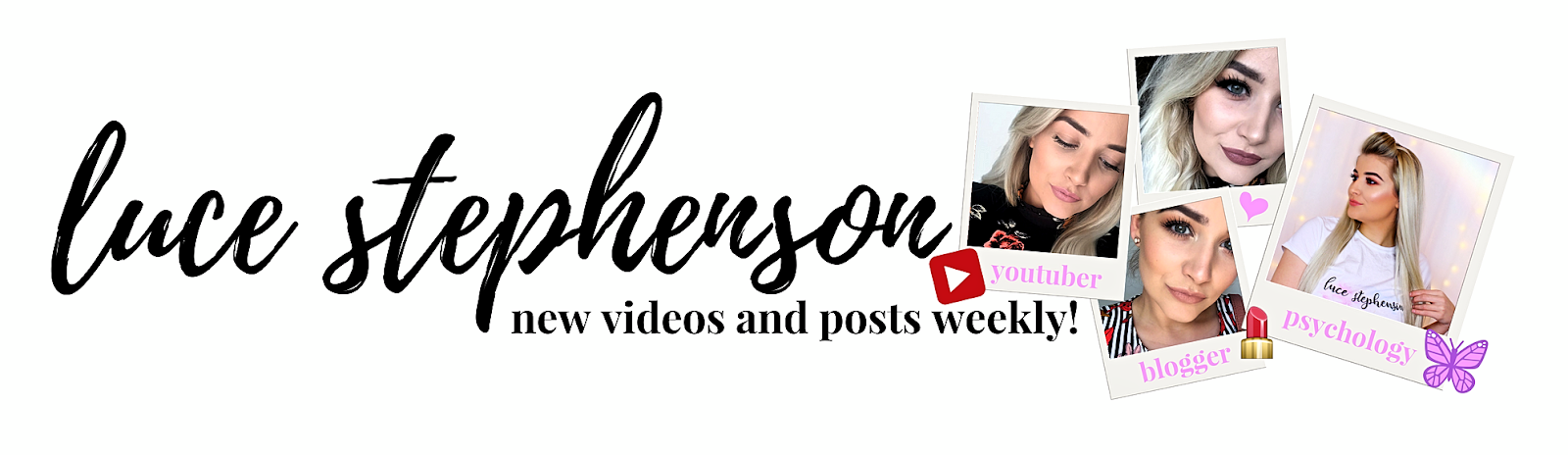 Luce Stephenson | UK Beauty Blog & YouTuber