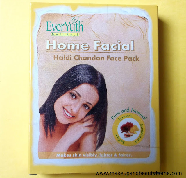Everyuth Home Facial Haldi Chandan Face Pack Review