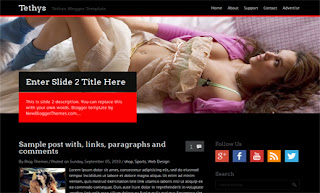 Tethys Blogger Template