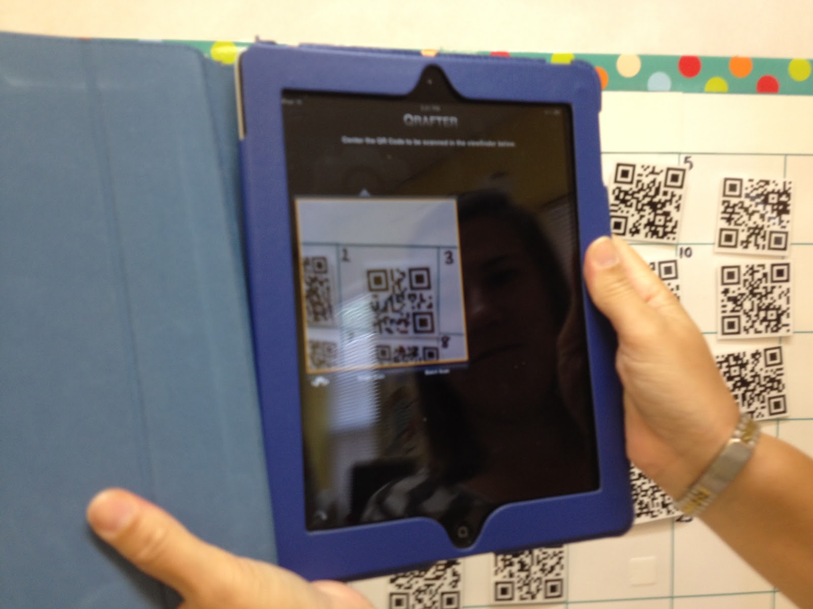 Teaching in the 21st Century QR Code Job Chart