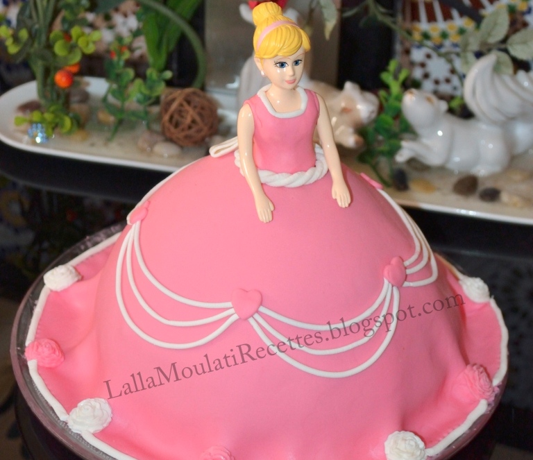 comment decorer gateau princesse