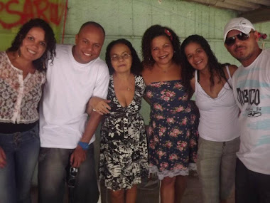 minha mãe e meus irmãos