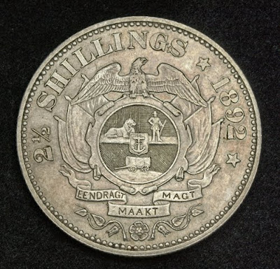 Coin World South African Republic Silver Half Crown