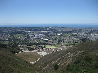 View of the cemeteries of Colma from San Bruno Mountain, San Bruno, California