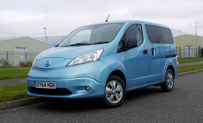 Nissan e-NV200 front view