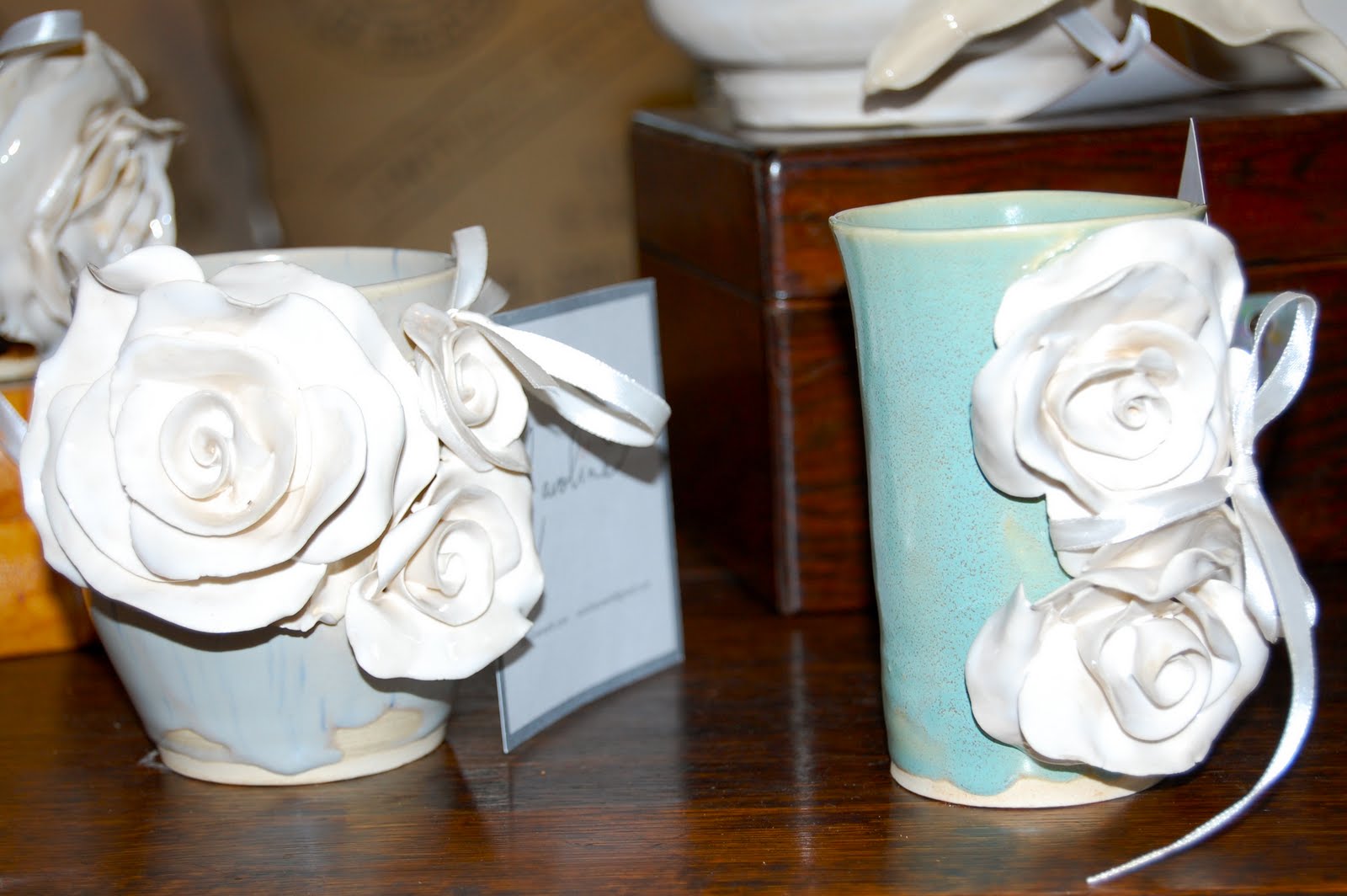 Vintage Mulberry Paintings and Pottery.....sip and see soon to come!!!