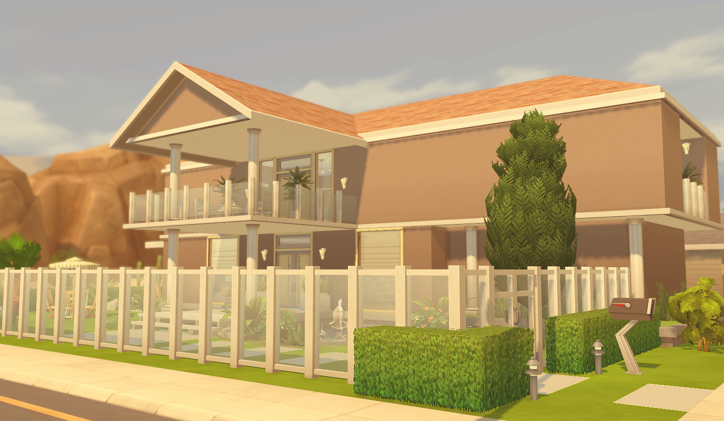 Basic to house in bloxburg  Casas the sims 4, Sims 4 casas, Casas de dois  andares