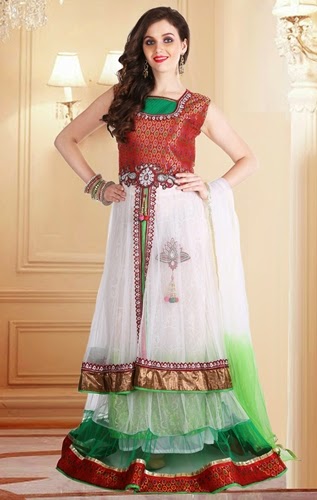 Latest Lacha Designs for Brides | Traditional Lacha Dress for Wedding