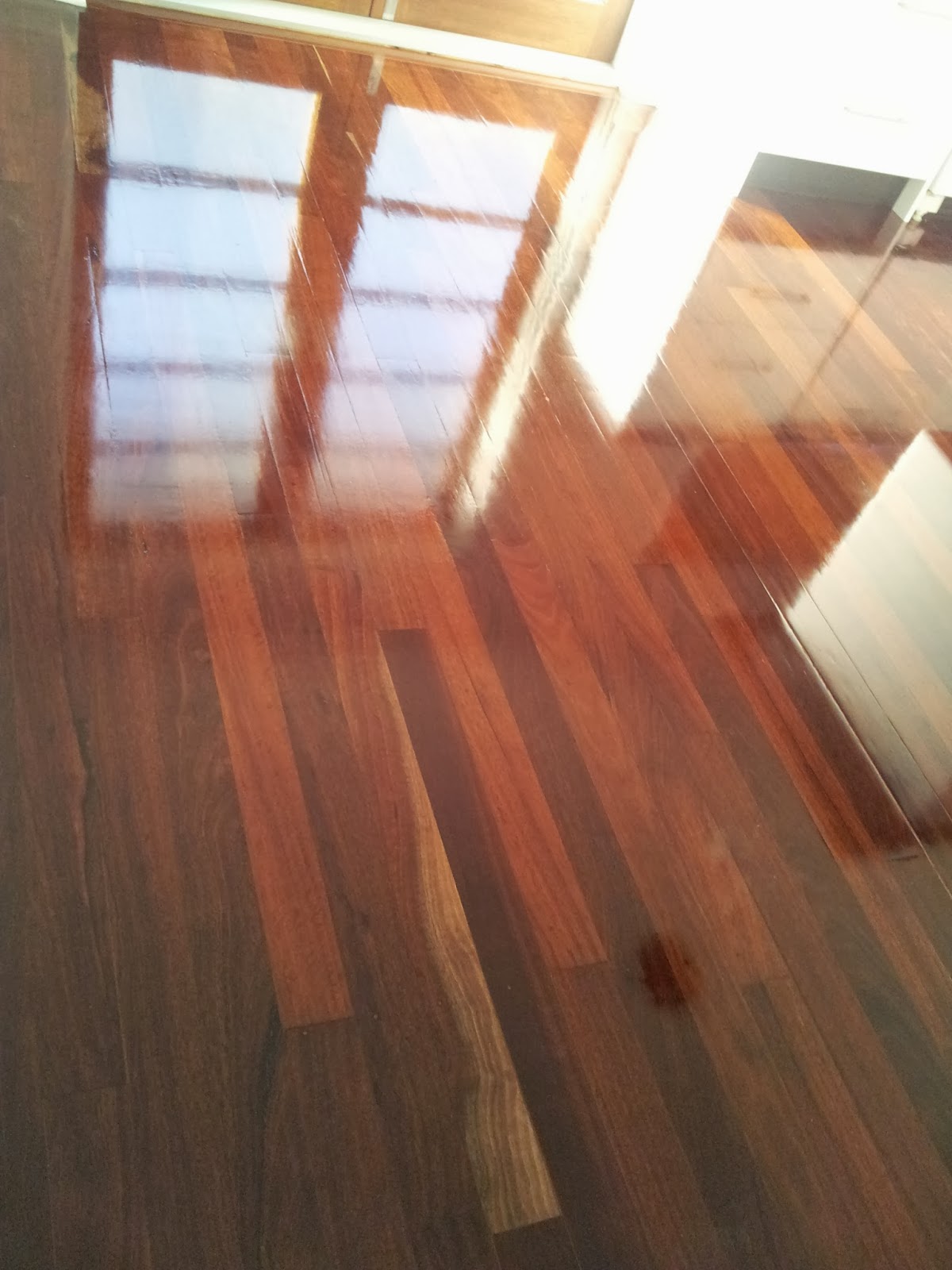 Jarrah Jungle Restoring The Floorboards Before and After