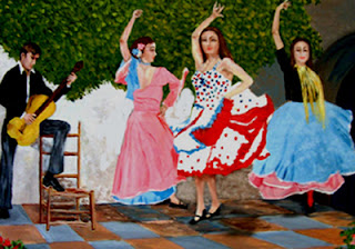 Romanza, Street Fair, Taste of the Beach, Sea Turtle Festival, and an Anniversary! 1 Spanish Dancers with Guitarist St. Francis Inn St. Augustine Bed and Breakfast