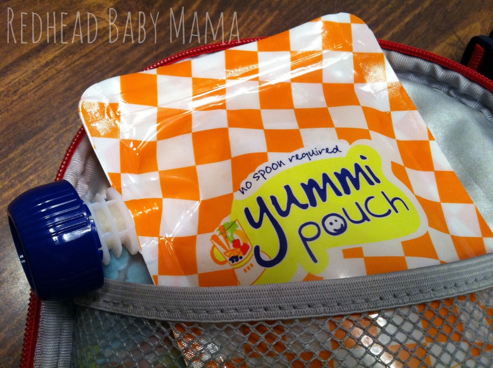 Less Waste in your School Lunch with Yummi Pouches Redhead Baby Mama
