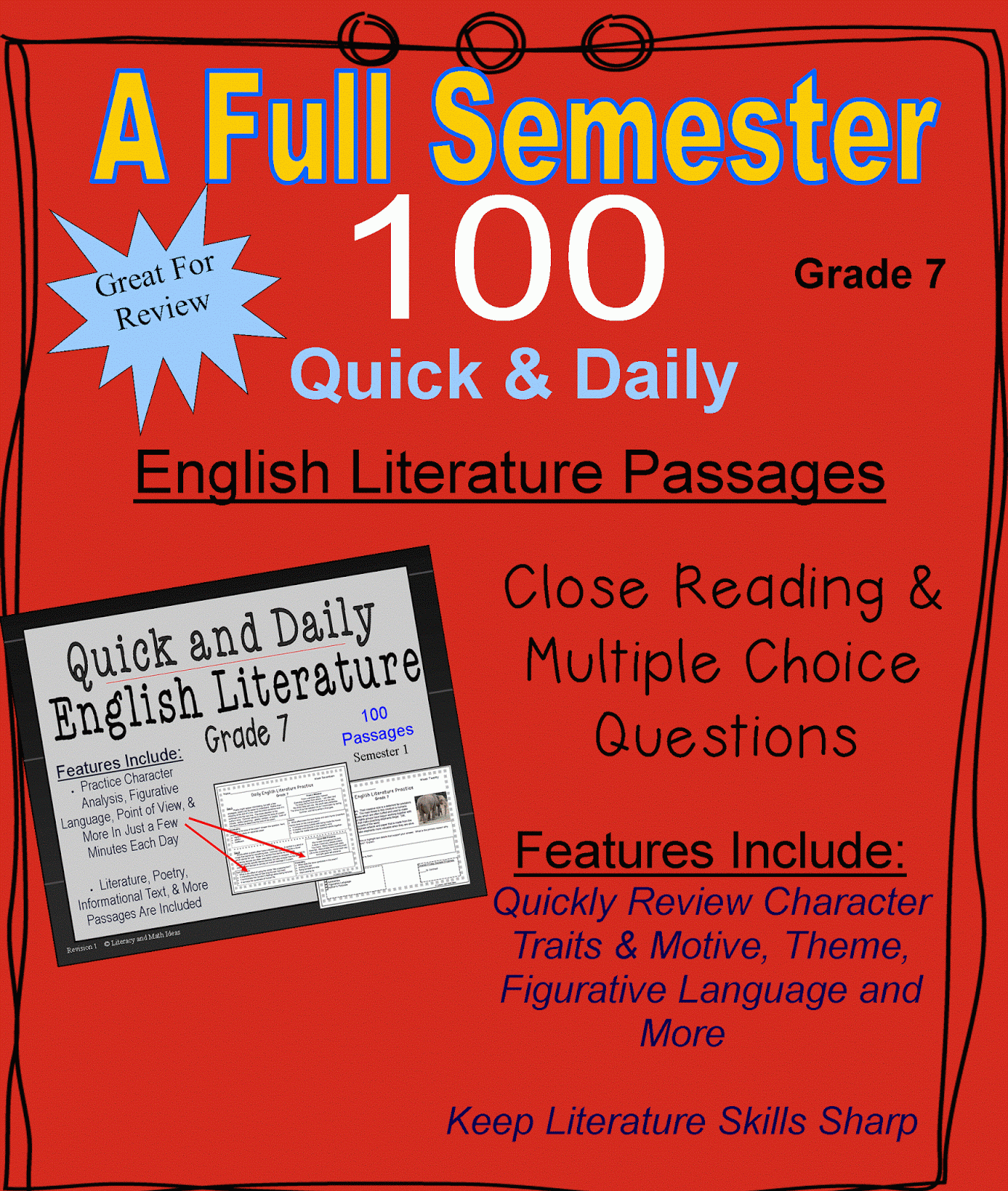 Literature review grade 7 image