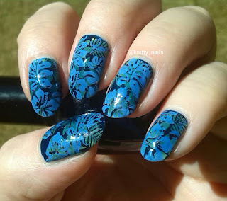 Moyou London Tropical 03 and Virtuous Polish Queen Ester