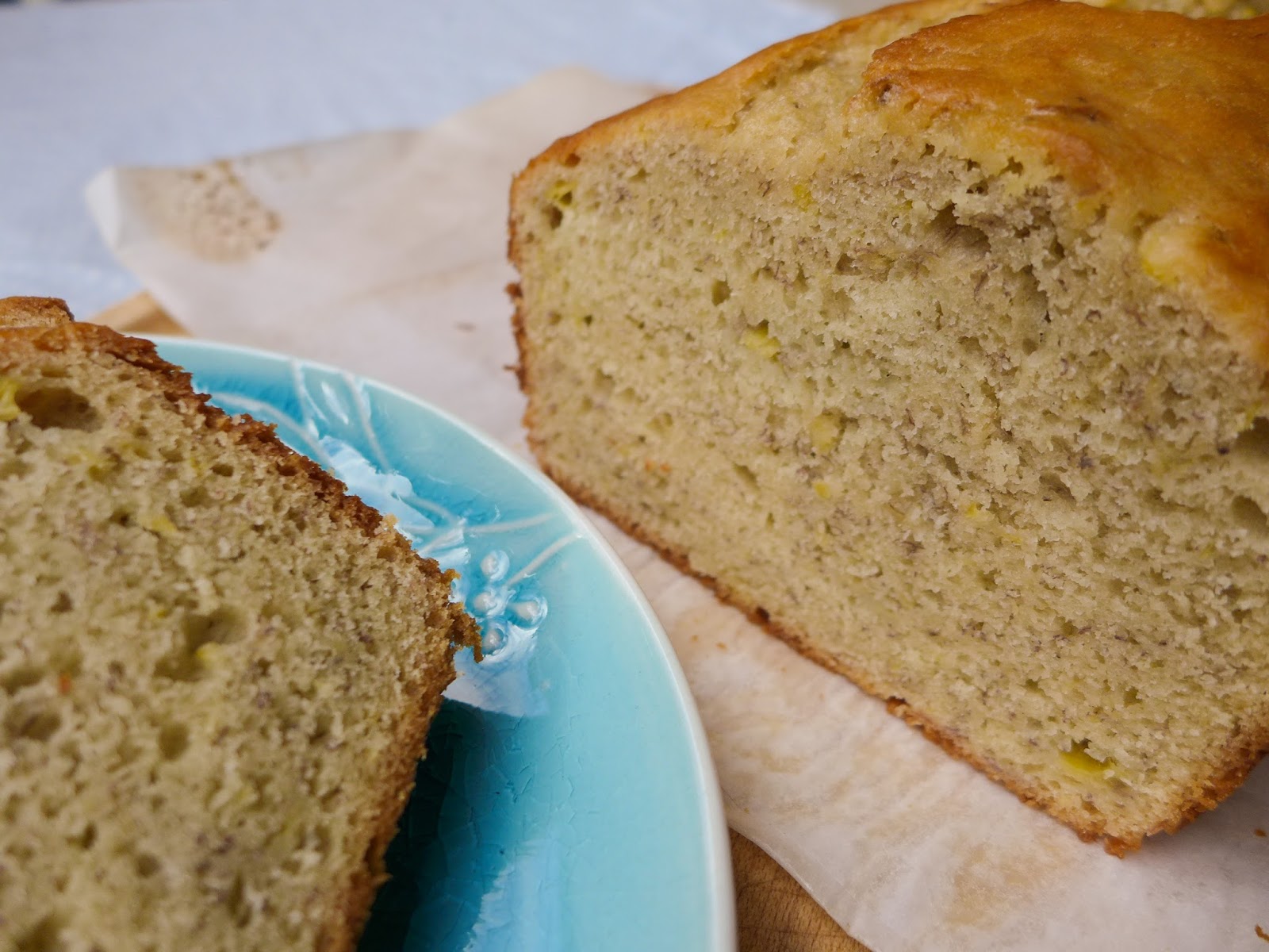 Dimples & Delights Lemon Banana Bread