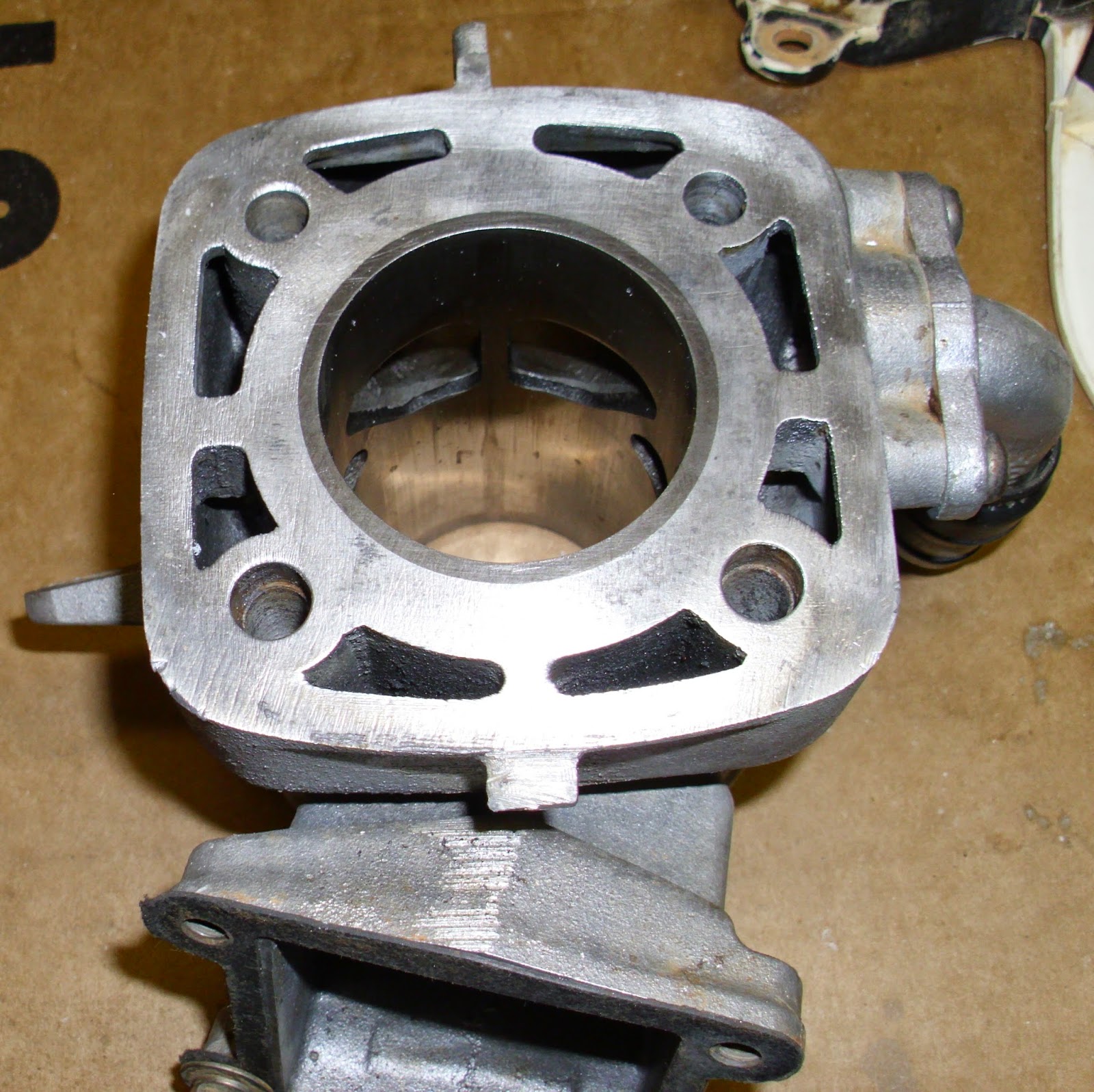 Motorcycle Renew: Cylinder head and Cylinder
