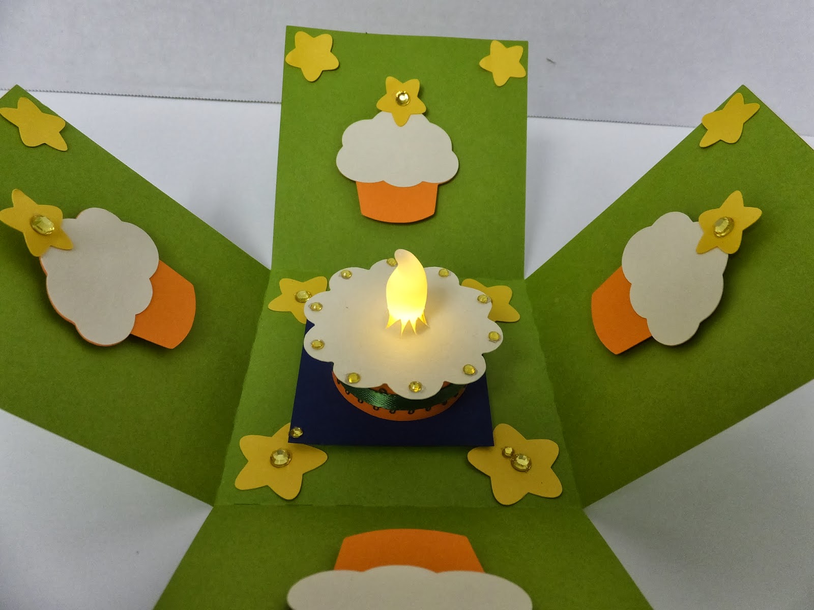 Paper Craft Studios Explosion Box Tutorial (w/ Template)